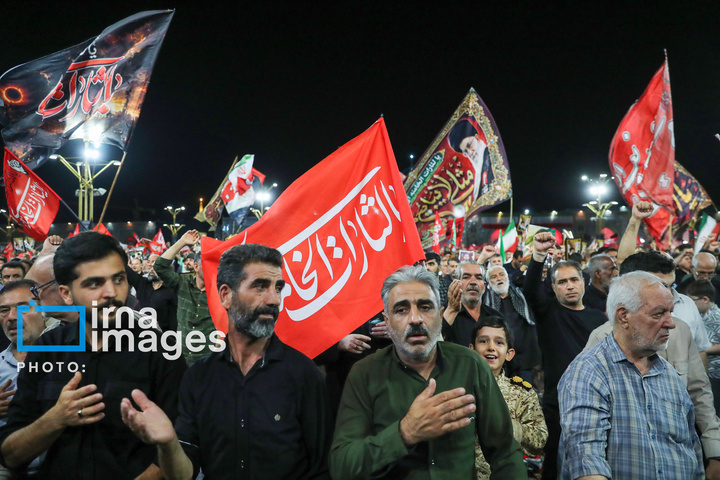 مراسم «آقای شهید ایران» در حرم مطهر رضوی