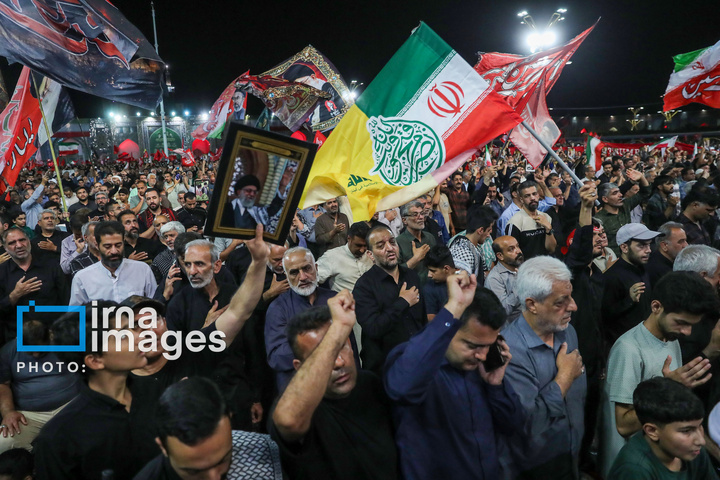مراسم «آقای شهید ایران» در حرم مطهر رضوی