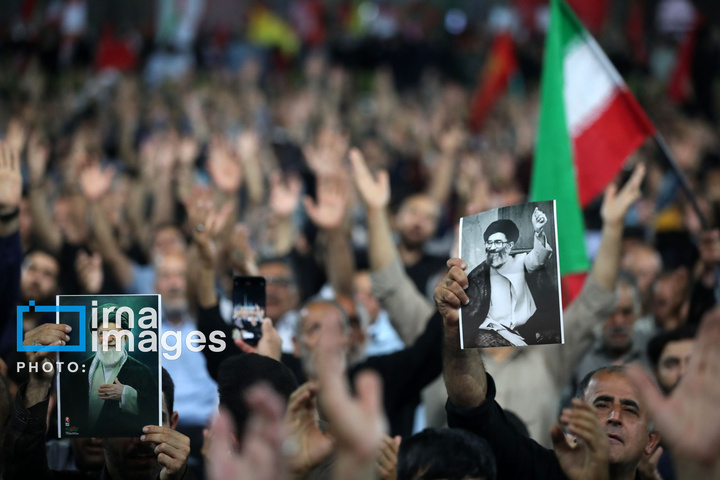 مراسم «آقای شهید ایران» در حرم مطهر رضوی