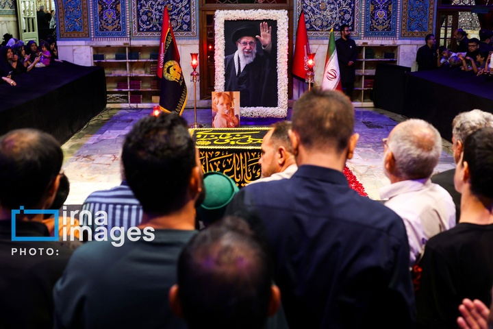 مراسم «آقای شهید ایران» در حرم مطهر رضوی