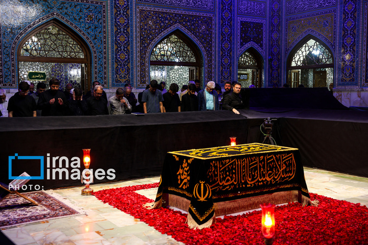 مراسم «آقای شهید ایران» در حرم مطهر رضوی