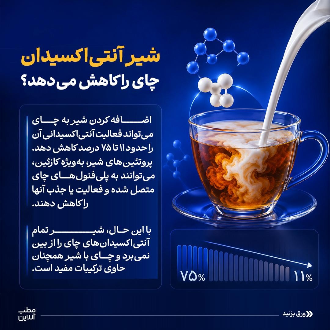 چای با شیر؛ مفید یا مضر؟