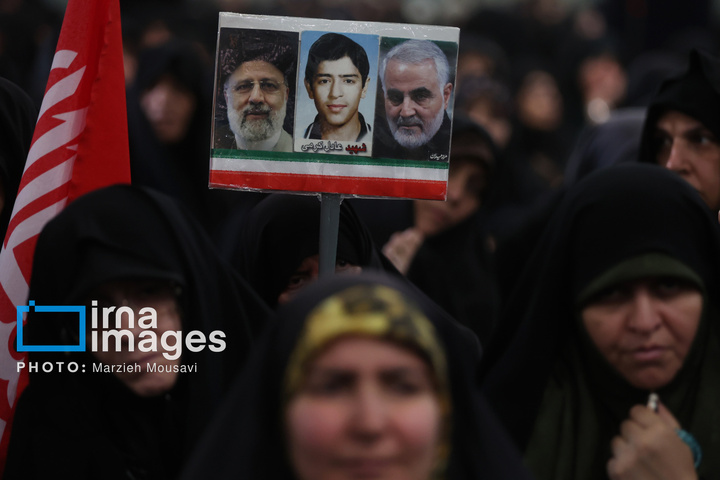 بزرگداشت شهیده سیده بشری حسینی‌خامنه ای