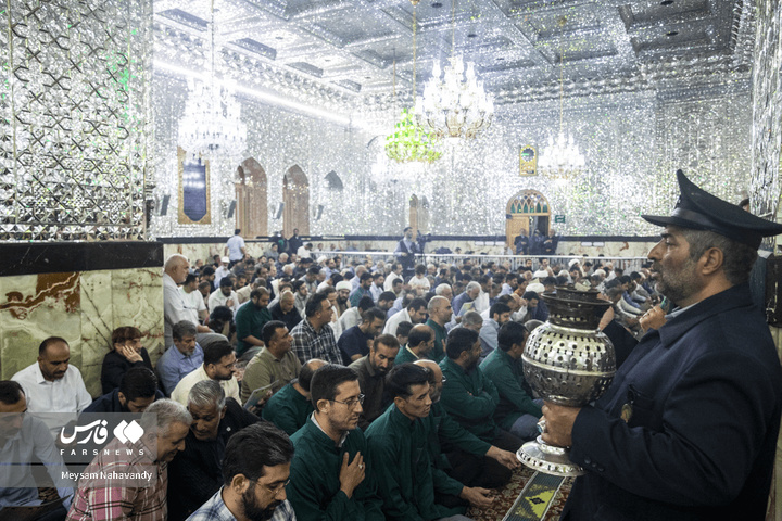 آئین غبارروبی آرامگاه مطهر حضرت عبدالعظیم حسنی علیه السلام