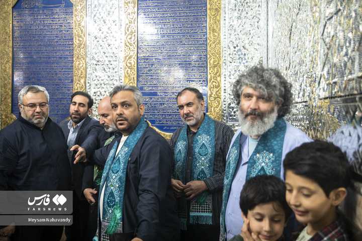 آئین غبارروبی آرامگاه مطهر حضرت عبدالعظیم حسنی علیه السلام