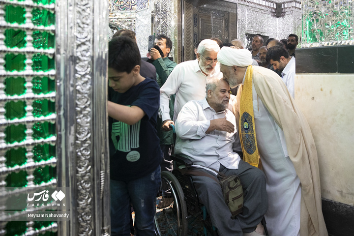 آئین غبارروبی آرامگاه مطهر حضرت عبدالعظیم حسنی علیه السلام