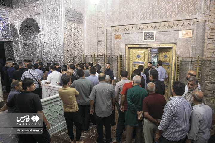 آئین غبارروبی آرامگاه مطهر حضرت عبدالعظیم حسنی علیه السلام