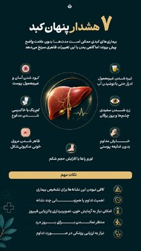 ۷ هشدار پنهان کبد