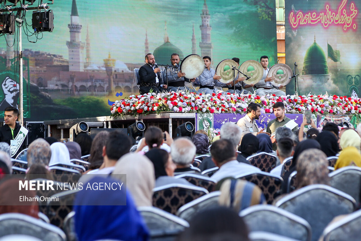 جشن مهمانی امت احمد صلی‌الله‌علیه‌وآله در سنندج -۲