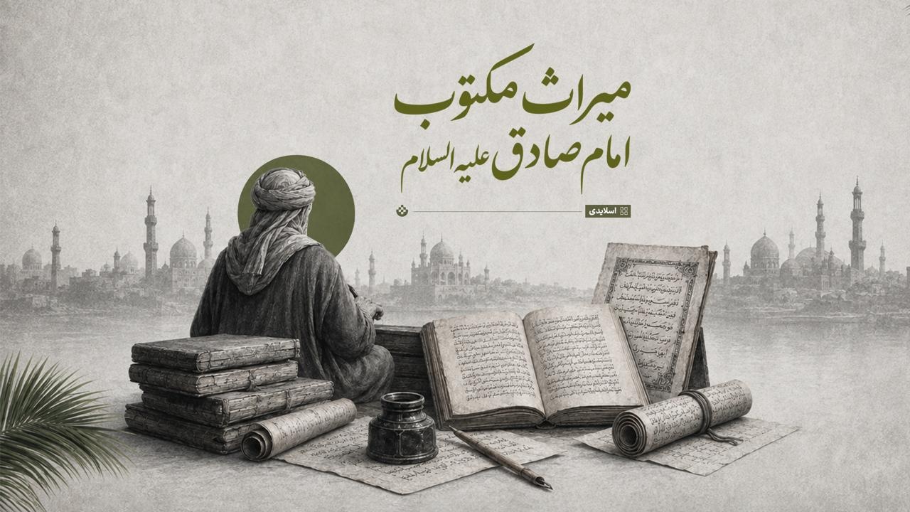 میراث مکتوب امام صادق علیه‌السلام
