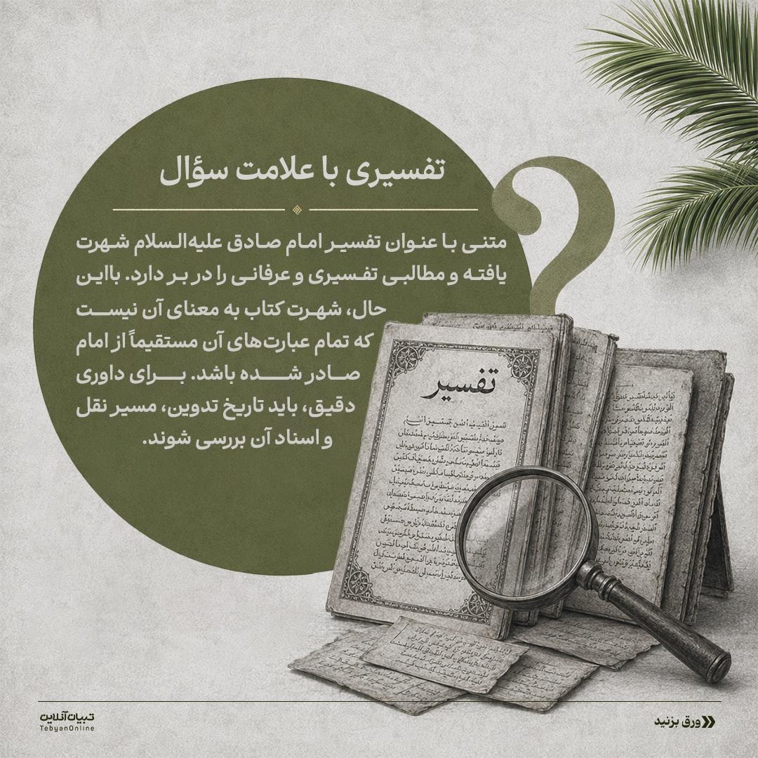 میراث مکتوب امام صادق علیه‌السلام
