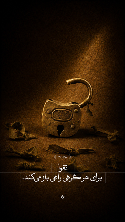 تقوا، برای هر گرهی راهی باز می‌کند