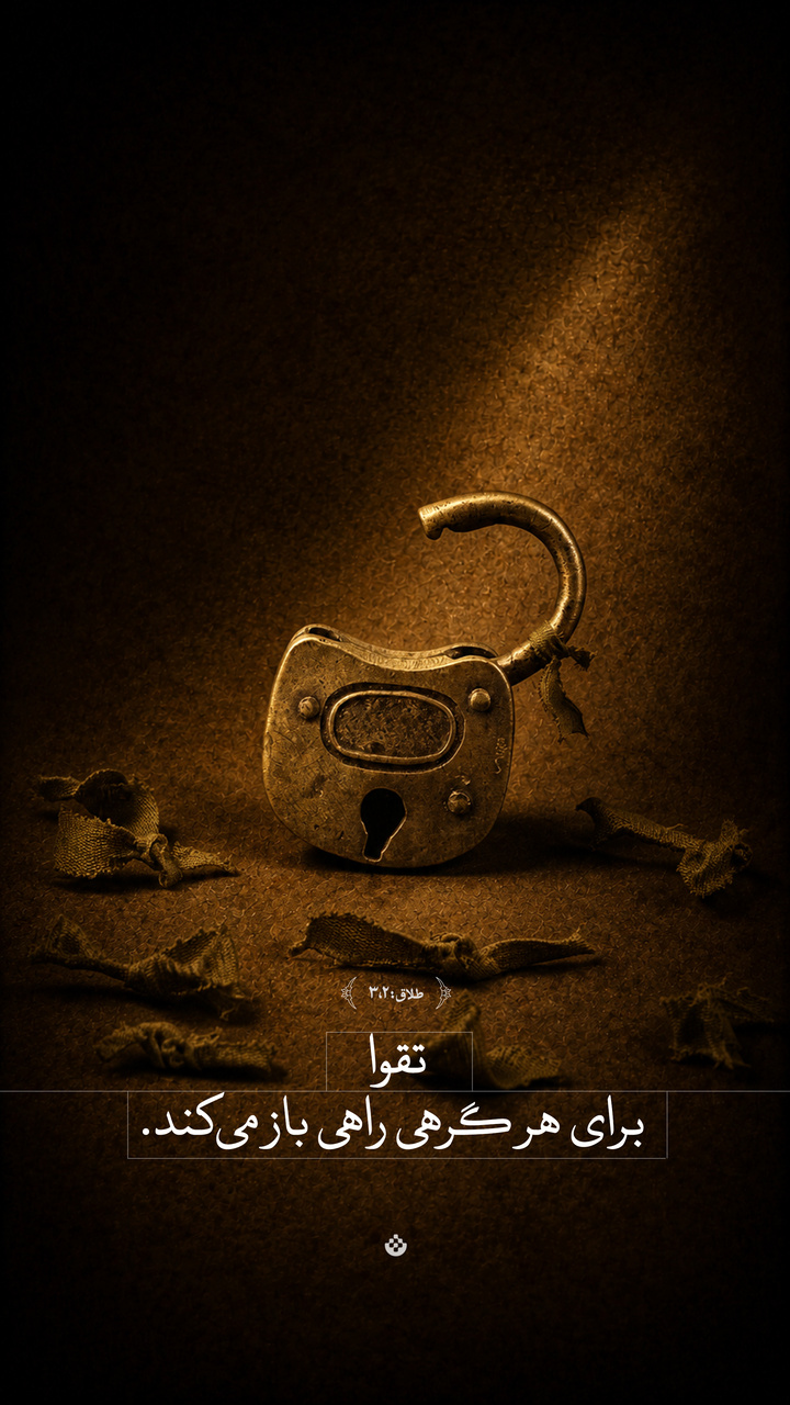 تقوا، برای هر گرهی راهی باز می‌کند