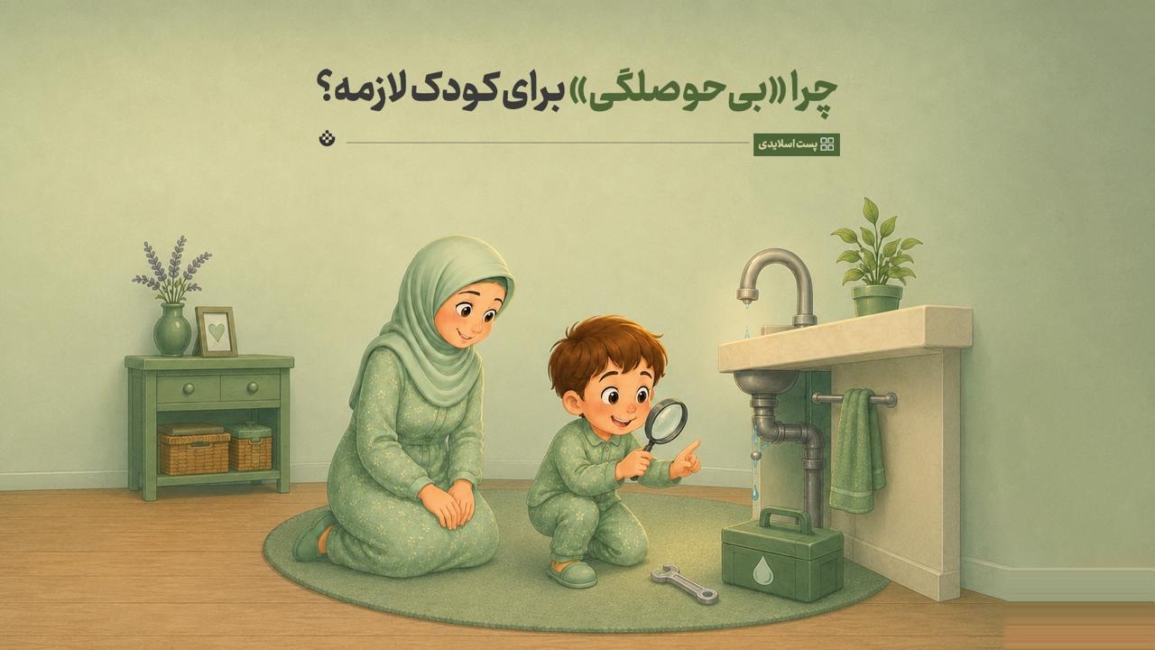 چرا «بی‌حوصلگی» برای کودک لازمه؟