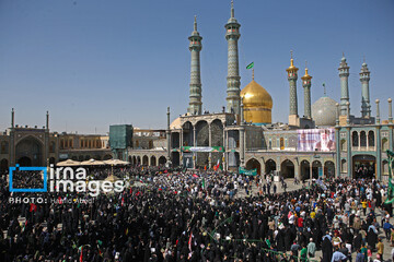 استقبال از کاروان نمادین ورود حضرت معصومه سلام الله علیها  به قم