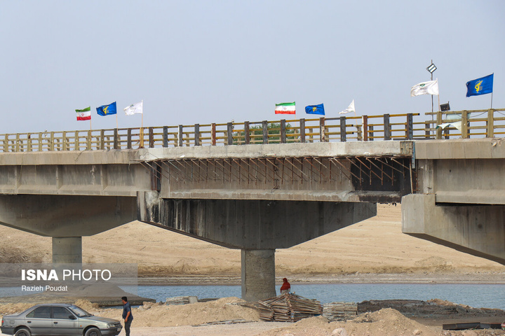 آخرین مراحل بازسازی پل‌های آسیب دیده هرمزگان در جنگ با آمریکا