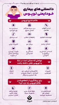 دانستنی‌های بیماری خودایمنی لوپوس