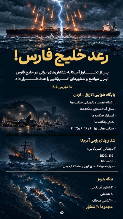 رعد خلیج فارس!