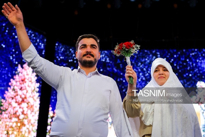 جشن ازدواج 110 زوج تهرانی