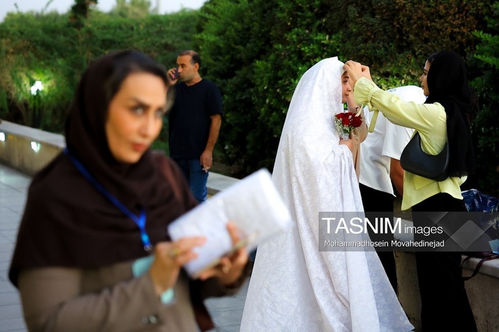 جشن ازدواج 110 زوج تهرانی