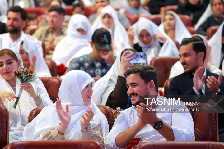 جشن ازدواج 110 زوج تهرانی