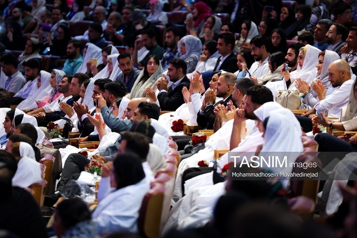 جشن ازدواج 110 زوج تهرانی