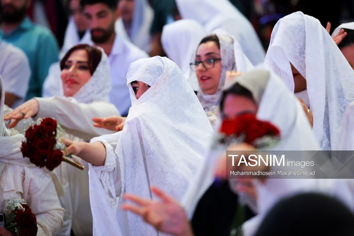 جشن ازدواج 110 زوج تهرانی