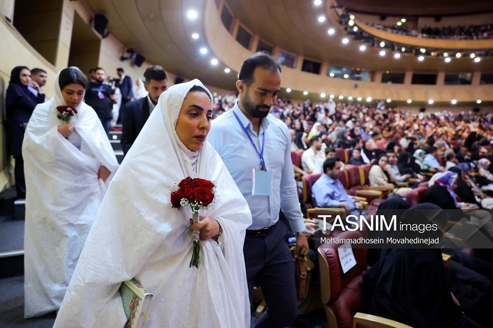 جشن ازدواج 110 زوج تهرانی