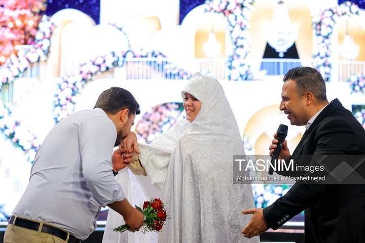 جشن ازدواج 110 زوج تهرانی