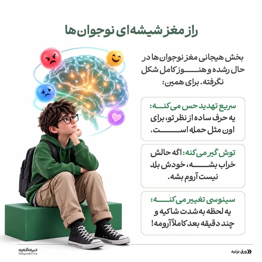 این ۳ زمان با نوجوان جنجال راه ننداز!