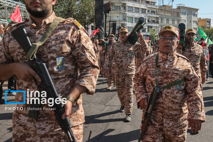 رزمایش جان‌فدایان ایران