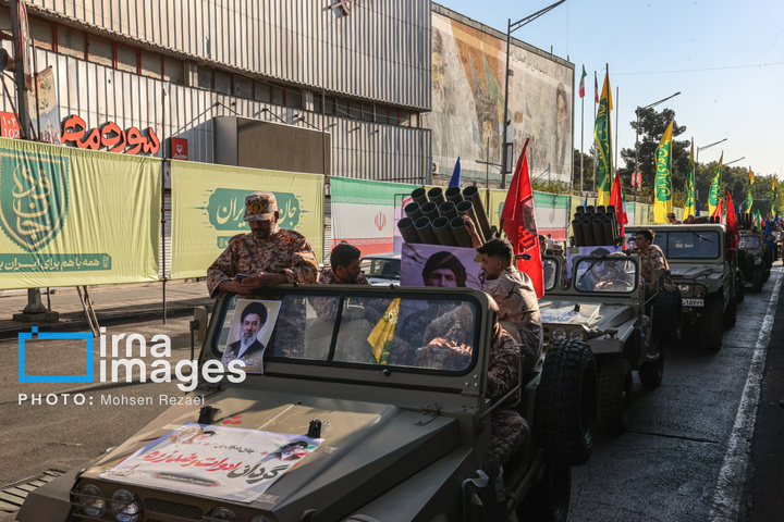 رزمایش جان‌فدایان ایران