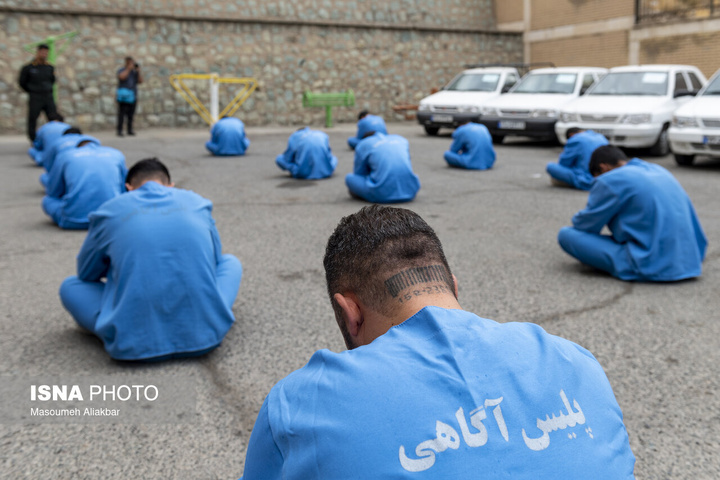 نمایشگاه کشفیات پلیس آگاهی البرز