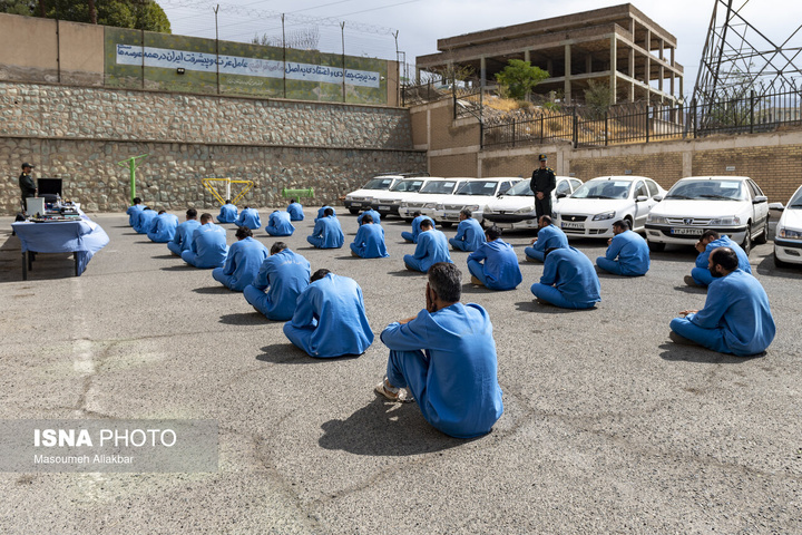 نمایشگاه کشفیات پلیس آگاهی البرز