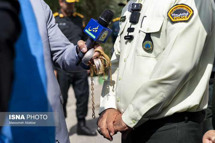 نمایشگاه کشفیات پلیس آگاهی البرز