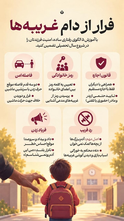 فرار از دام غریبه‌ها