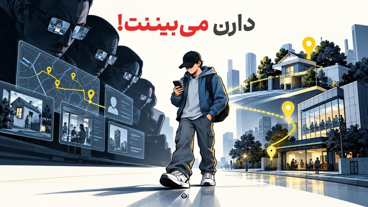 دارن می‌بیننت!
