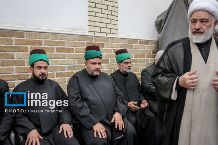 مراسم وداع با پیکر آیت‌الله «شبیری زنجانی»