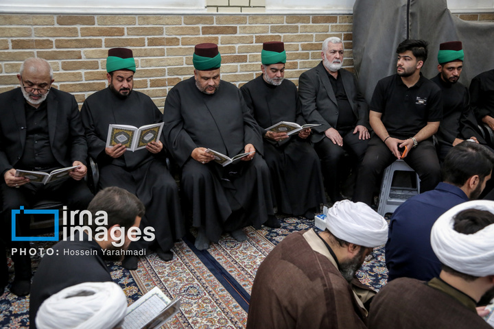 مراسم وداع با پیکر آیت‌الله «شبیری زنجانی»