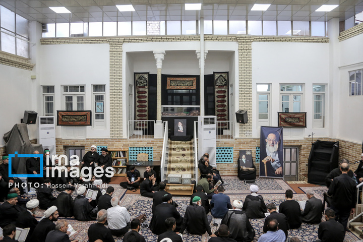 مراسم وداع با پیکر آیت‌الله «شبیری زنجانی»