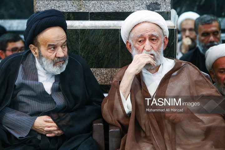 تشییع پیکر آیت‌الله العظمی شبیری زنجانی در قم - 1