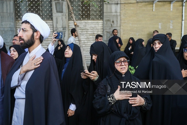 تشییع پیکر آیت‌الله العظمی شبیری زنجانی در قم - 1