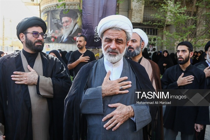 تشییع پیکر آیت‌الله العظمی شبیری زنجانی در قم - 1