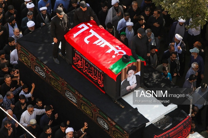 تشییع پیکر آیت‌الله العظمی شبیری زنجانی در قم - 1