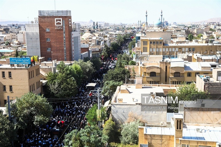 تشییع پیکر آیت‌الله العظمی شبیری زنجانی در قم - 1