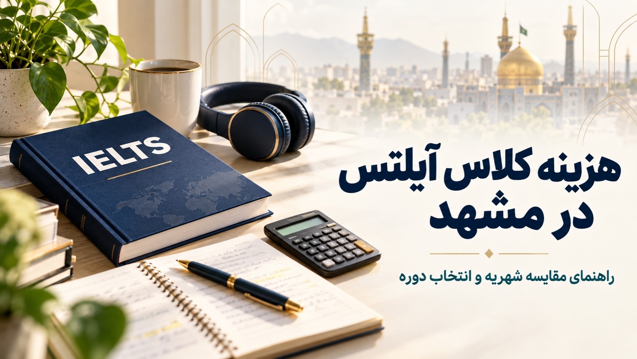 هزینه کلاس آیلتس در مشهد