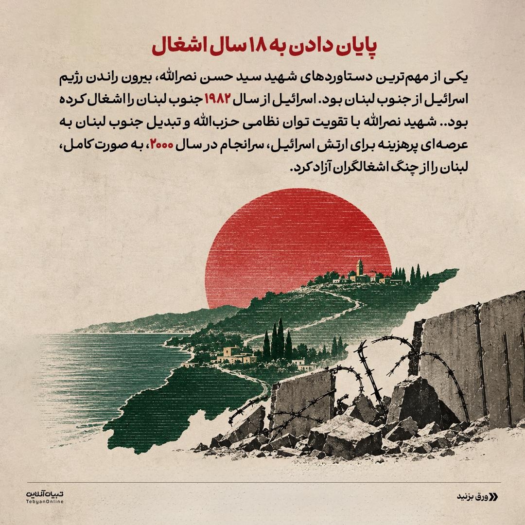 شهید نصرالله؛ بت‌شکنِ بتِ اسرائیل