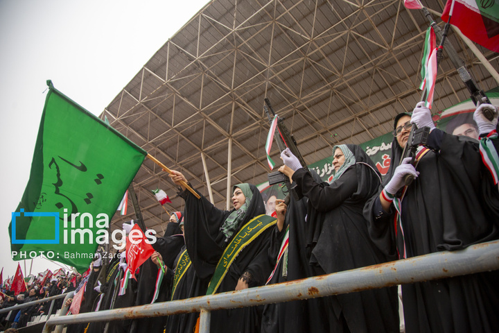 رزمایش «جان‌فدایان» در کرمانشاه