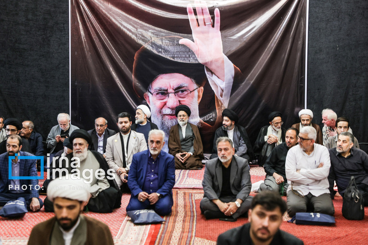 مراسم ختم آیت‌الله «شبیری زنجانی»
