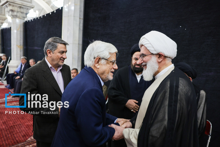مراسم ختم آیت‌الله «شبیری زنجانی»